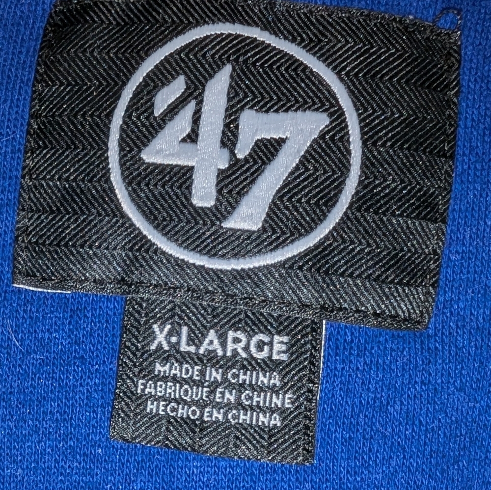 Quebec Nordiques/Avalanche 47 Lacer Hoodie Men's Xl Stitched Graphics - Picture 5 of 7